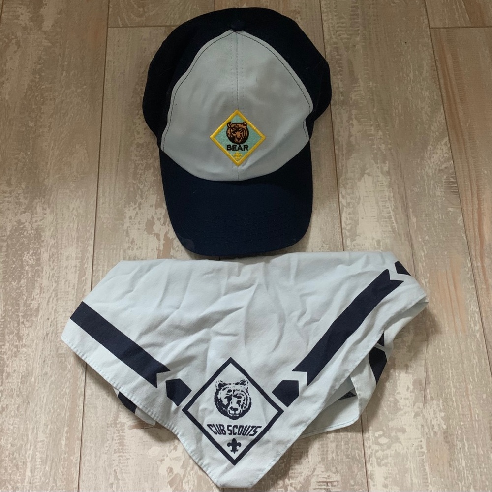 Cub Scout Bear Hat and Neckerchief